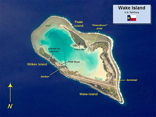 威克岛地图