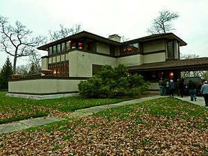 The Ward W. Willits House in Highland Park, Il...