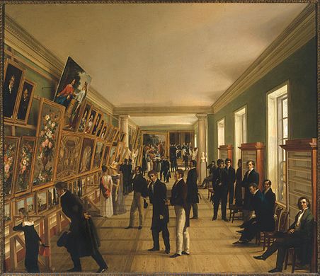 Wincenty Kasprzycki, Wystawa Sztuk Pięknych w Warszawie w 1828 roku