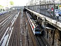 Z 6400 dans la tranchée des Batignolles