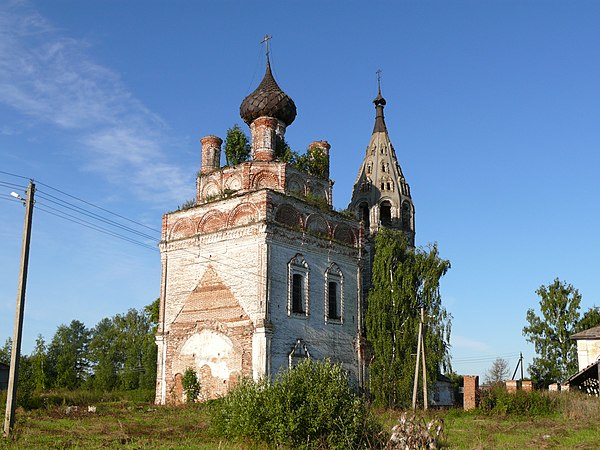 15. Владимирская церковь, Чечкино-Богородское, Ивановская область. Автор — Лобготт Пипзам