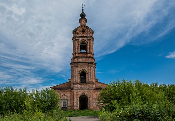 63. Церковь положения Ризы Господней, Тихий Плес, Верхнеуслонский район Автор — Obsrevatoria