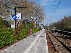 Veenendaal, Bahnsteiggleis 2