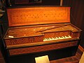 Andreas Ruckers 1628 Virginal (muselaar) Bruxelles, Musée des Instruments de Musique