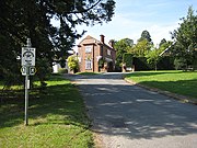 Badgeworth Court, in the Dutch Colonial style (1829), former home of Colonel Selwyn Payne