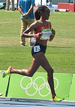 Beatrice Chepkoech Assefa belegte Rang vier