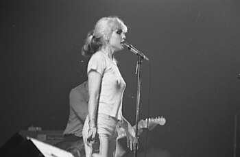 Blondie at International center, Toronto 1978