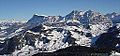 Boè - View from Alta Badia ski resort and Boè View from Alta Badia ski resort and monte Santa Croce - panoramio.jpg2 048 × 960; 189 KB