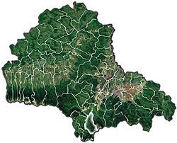 Location of Bran, Brașov