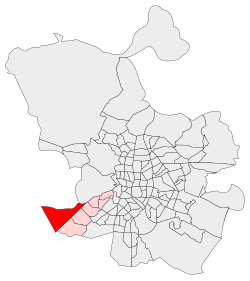 Location of Campamento