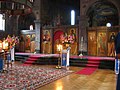 Interior da igreja oriental