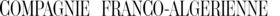 Logo de Compagnie franco-algérienne