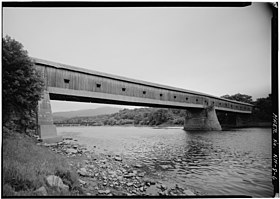 Image illustrative de l’article Pont couvert de Cornish–Windsor