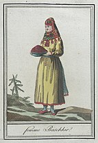 'Femme Baschkir', circa 1797