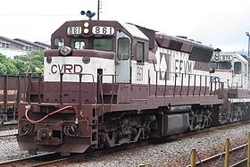 ビトリア・ミナス鉄道（EFVM）の861号機