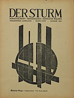 Obálka časopisu Der Sturm (1923)