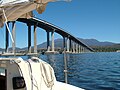 Tasman Bridge vom Derwent River aus gesehen