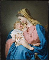 Мадонна с Младенцем. Музей изящных искусств (Бостон)