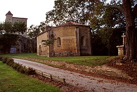 The church in Saint-Quentin-la-Tour