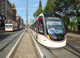 Tramo sur Princes Street