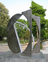 Folded Square Alphabet D (1981), Offenbach