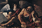 Svatý Matouš s andělem (Saint Matthew and the Angel), 1622