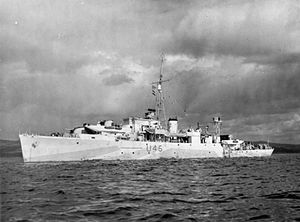 корабль в апреле 1943 года