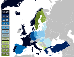 Cronología de adhesiones a la OTAN