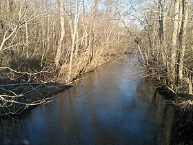 Holly Creek in Murray County, Georgia U.S.A.