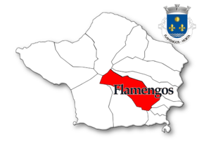 Localização no município de Horta