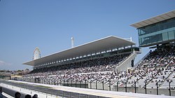 インターナショナル SUZUKA 1000kmが開催される鈴鹿サーキット（写真はグランドスタンド）