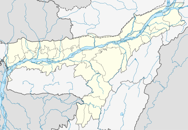 आसाममधील शहरांची यादी is located in आसाम