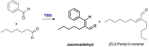 Jasminaldehyd-Synthese mit TBD
