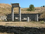 Antiikin Pantikapaionin akropoliin raunioita Kertšissä.