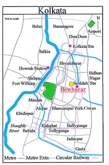 Kolkata Bowbazar Map.jpg