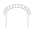 三心拱（Three-centered arch）