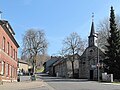 Kornelimünster, Straße mit einer Kapelle