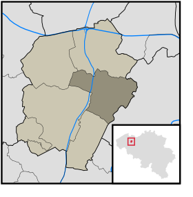 Localisation de Landegem