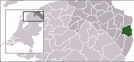 Lokaty van de gemeynde Wedde-Bennewold