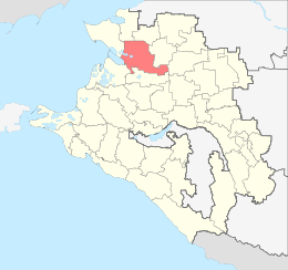 Kanevskij rajon – Mappa
