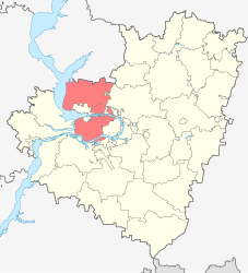 Stavropol'skij rajon – Mappa