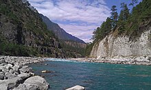 Photo of the Lohit River.