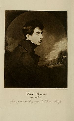 Young Lord Byron