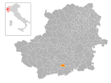 Localisation de Buriasco