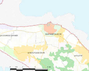 Poziția localității Saint-Martin-de-Ré