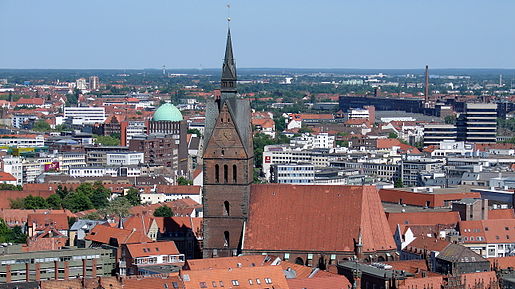 Hanover - the administrative center of Lower Saxony in the Federal Republic of Germany.