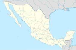 Localização de Guadalajara no México