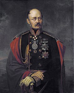 M. D. Gorčakov ritratto da Francesco Saverio Kaniewski
