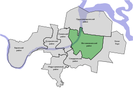 Motovilichinskij rajon – Mappa