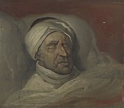 Mr. Willem Bilderdijk na zijn dood (Rijksmuseum)